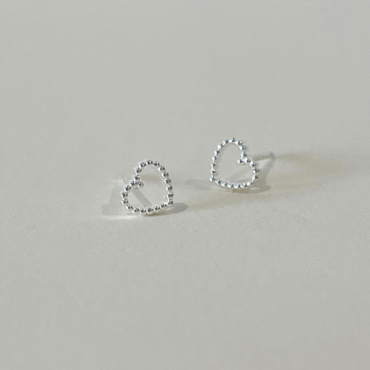 Rope Heart Silver